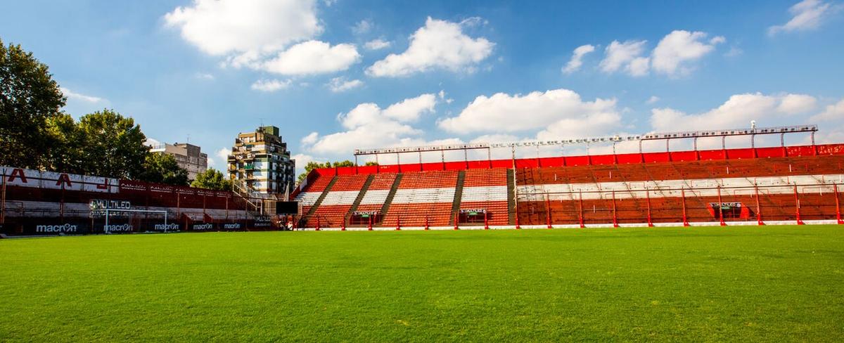 Tribuna del estadio de Argentinos Juniors en La Paternal
