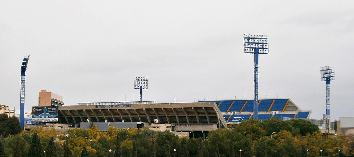 Estadio de fútbol en España, uno de los escenarios que debían acoger la jornada de Copa de este miércoles