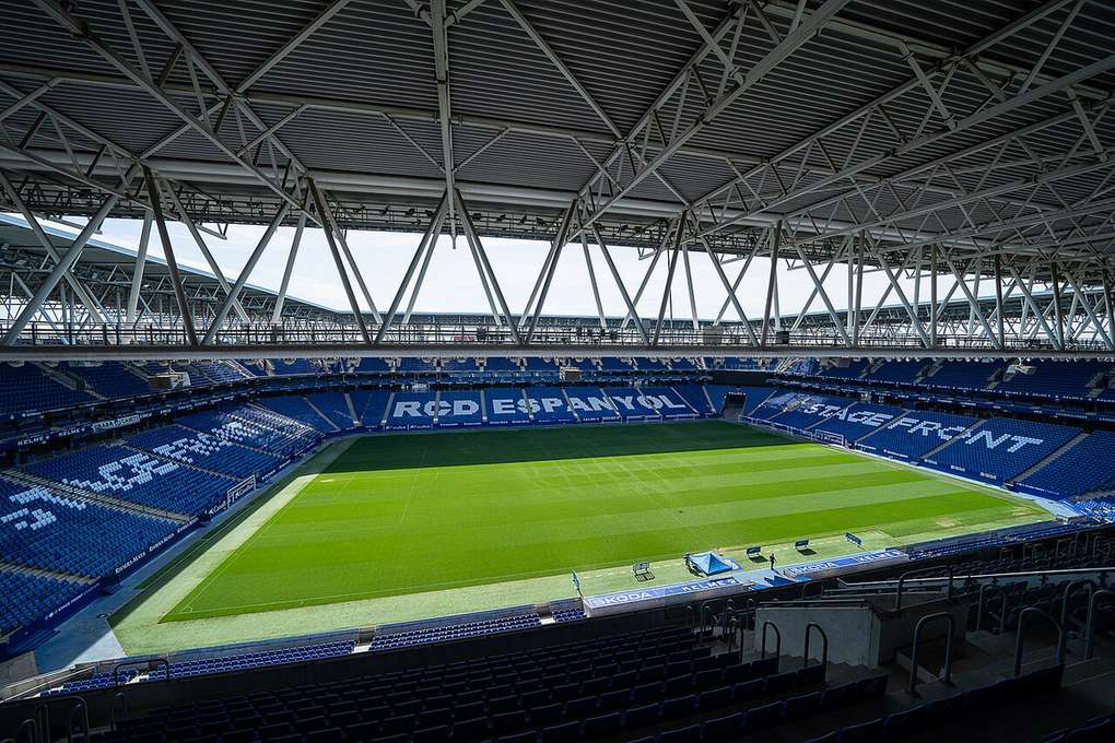 Estadio del Espanyol en Cornellà-El Prat, casa del equipo de LaLiga
