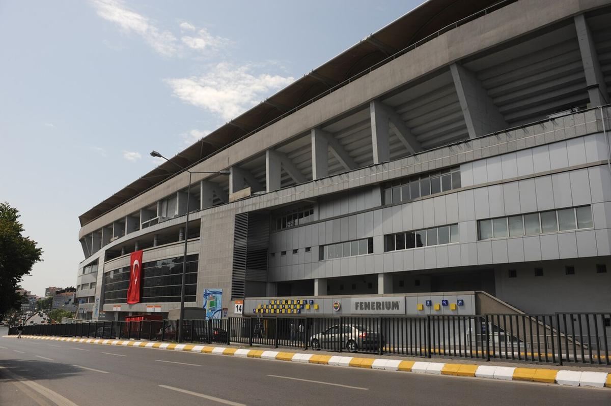 Vista general del estadio del Fenerbahçe en Estambul