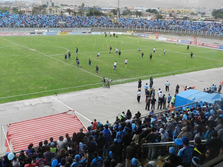 Estadio Carlos Dittborn de Arica, casa de San Marcos de Arica
