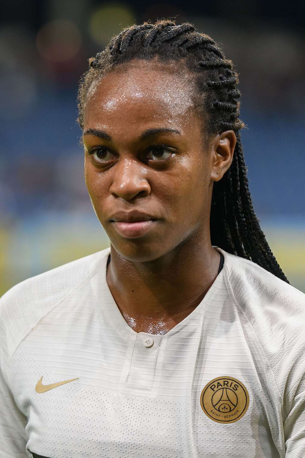 Marie-Antoinette Katoto, en una foto de archivo, durante un partido europeo