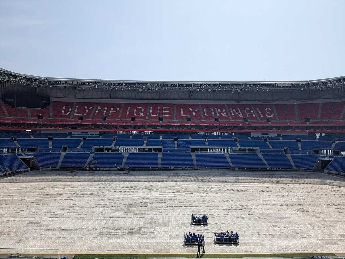 El Parc Olympique Lyonnais, sede del partido en Décines, en una foto de archivo