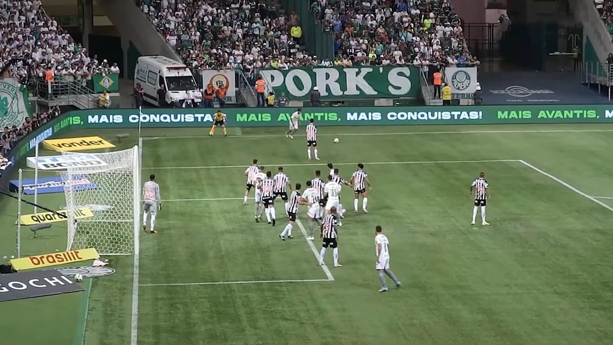 Atlético Mineiro en un partido del Brasileirão, en una foto de archivo del torneo brasileño