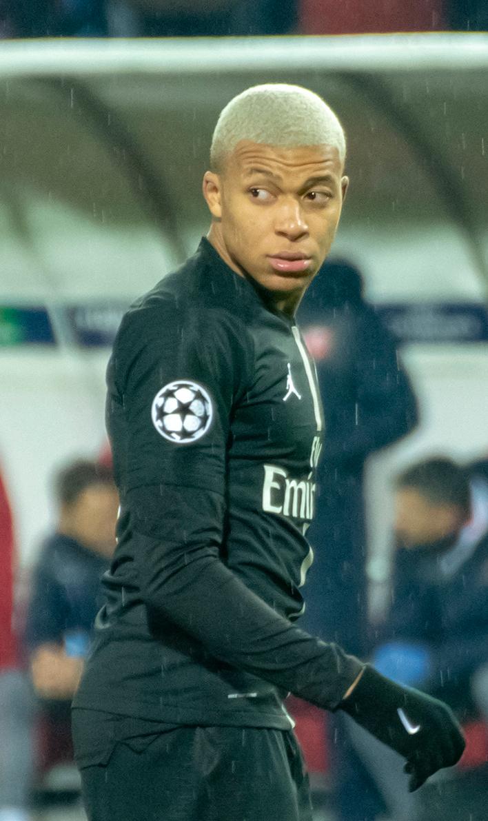 Kylian Mbappé, delantero francés del Real Madrid