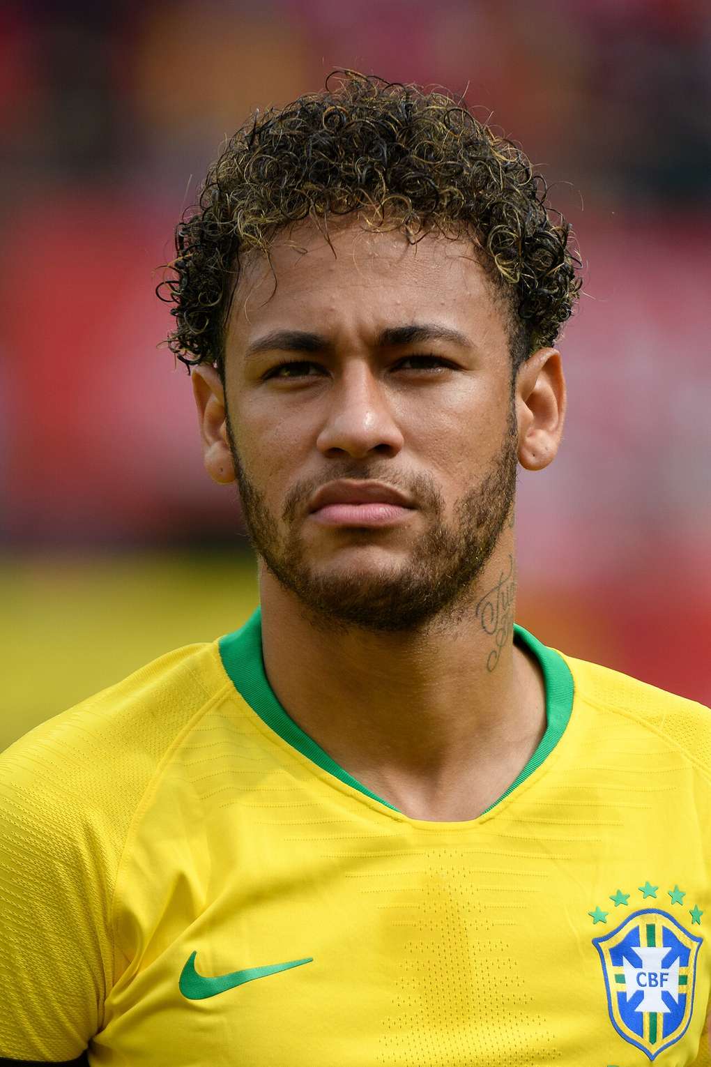 Neymar con la selección de Brasil, foto de archivo de un amistoso de 2018