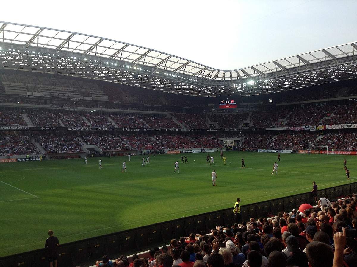 El Allianz Riviera de Niza durante un partido, en una foto de archivo