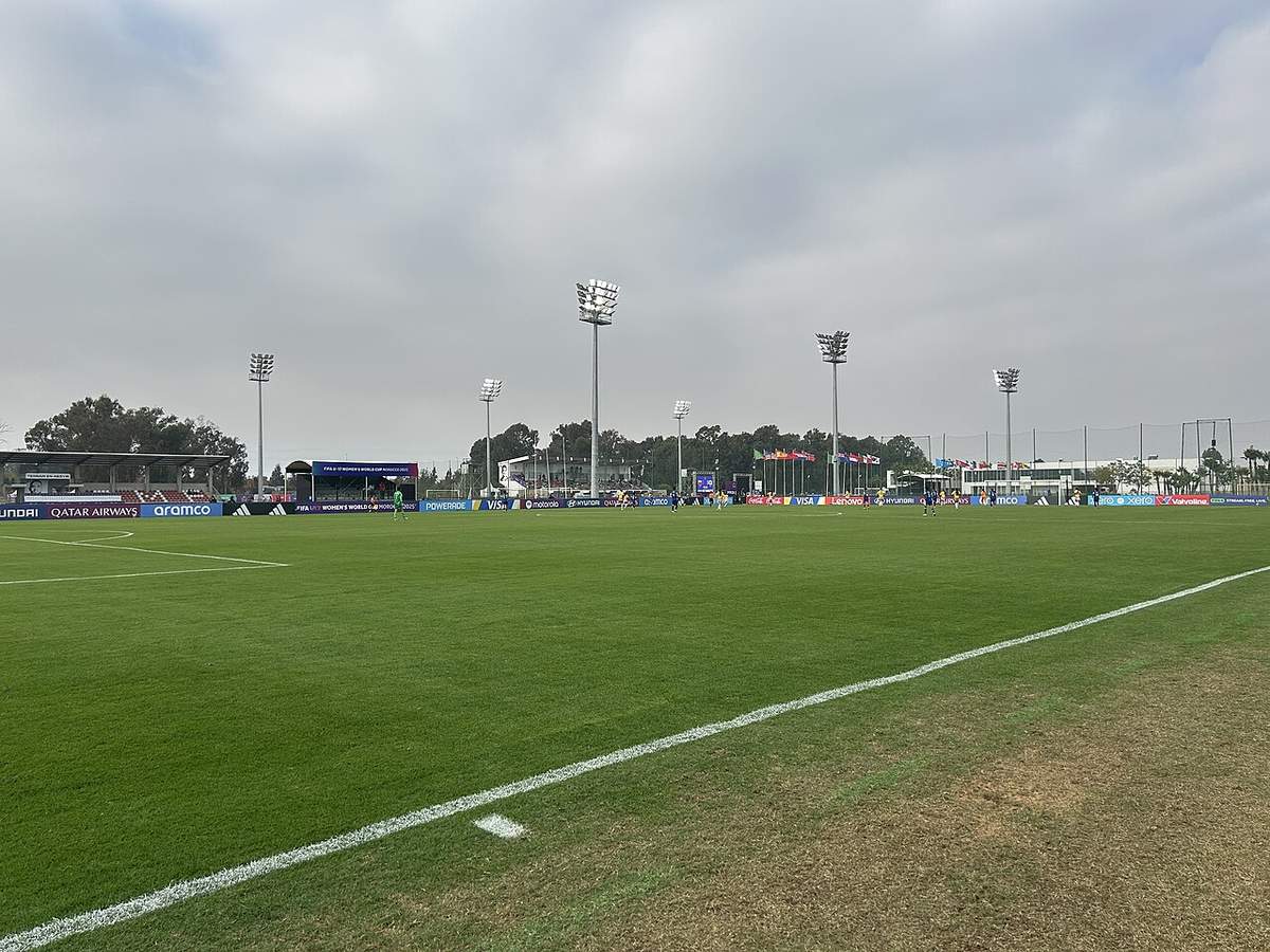 Acción de un partido del Mundial Femenino Sub-17 disputado en Marruecos