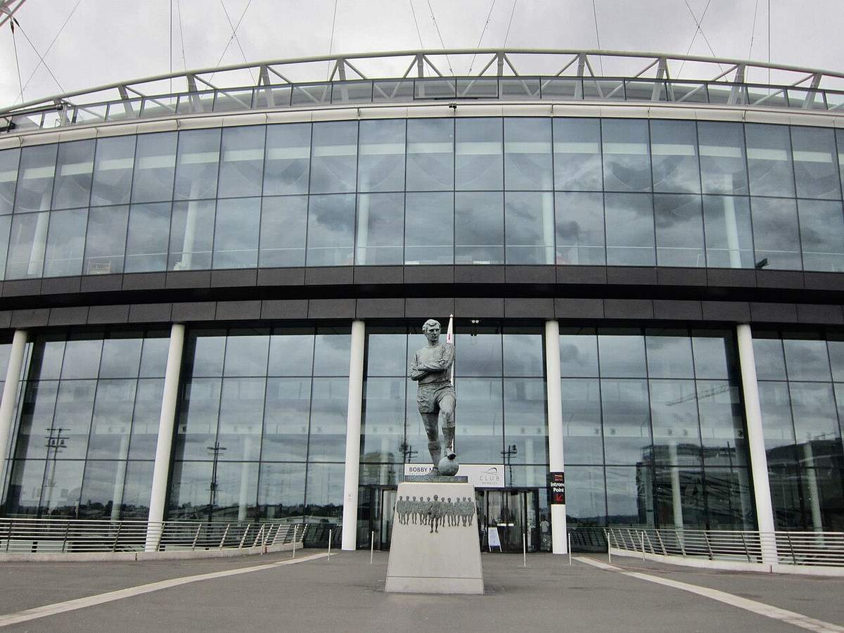 Estadio de Wembley en Londres, sede de las finales inglesas