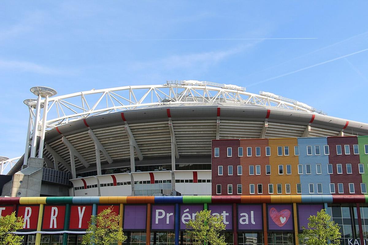 El Johan Cruyff ArenA, estadio del Ajax, en Ámsterdam