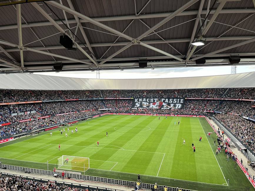 El estadio De Kuip de Róterdam, casa del Feyenoord