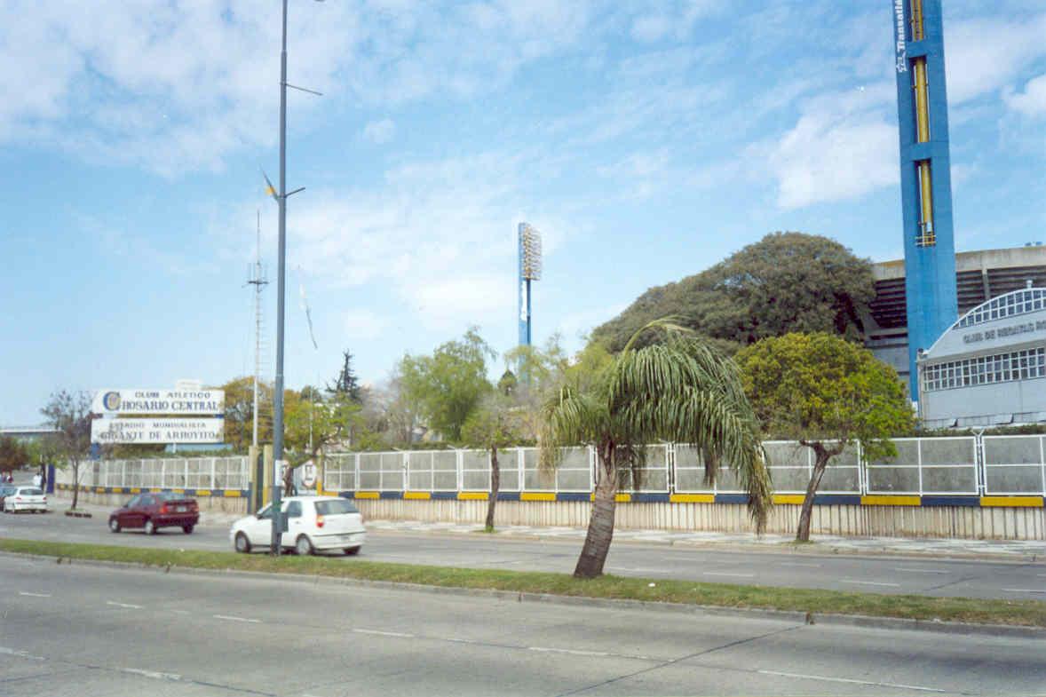 Vista del estadio Gigante de Arroyito de Rosario Central