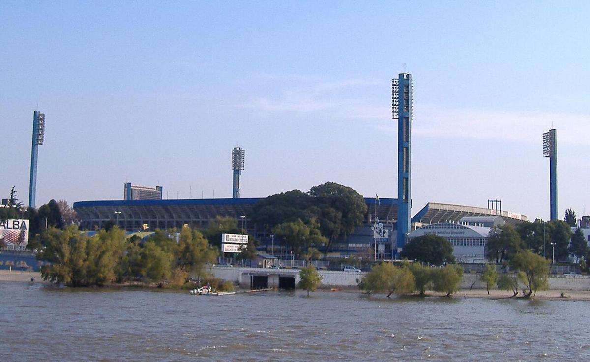 Vista del estadio Gigante de Arroyito de Rosario Central en Rosario