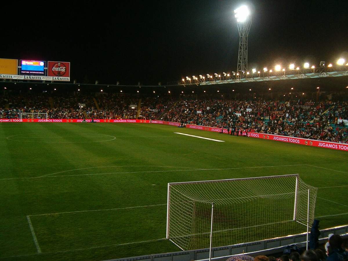 Estadio Helmántico de Salamanca, sede del Salamanca vs Celta de la Copa del Rey