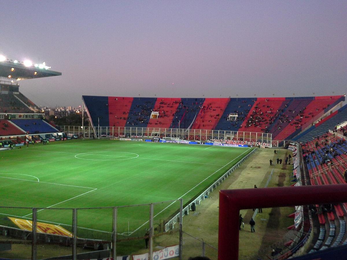 Tribuna este del Nuevo Gasómetro, estadio de San Lorenzo