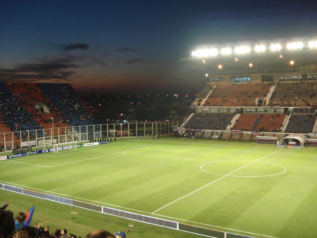 Vista del estadio Nuevo Gasómetro de San Lorenzo en Buenos Aires