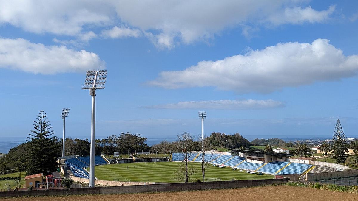 El Estádio de São Miguel de Ponta Delgada, donde se jugó el Santa Clara vs Benfica