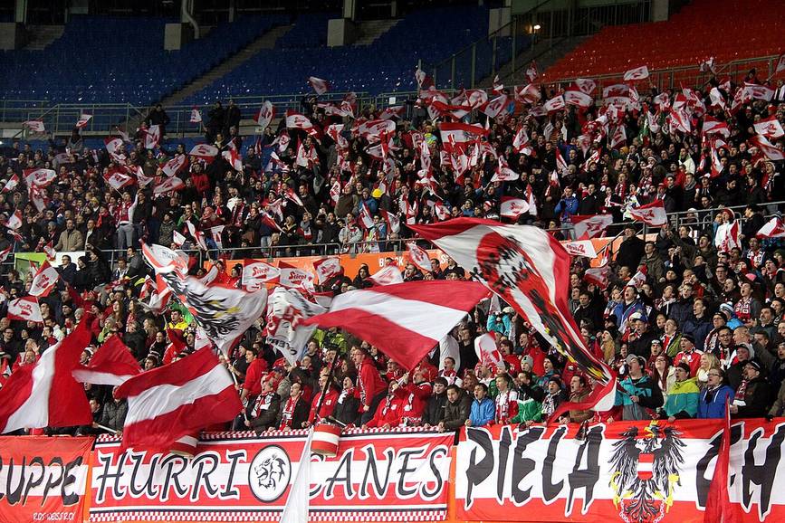 Partido amistoso entre Austria y Estados Unidos en Viena en 2013
