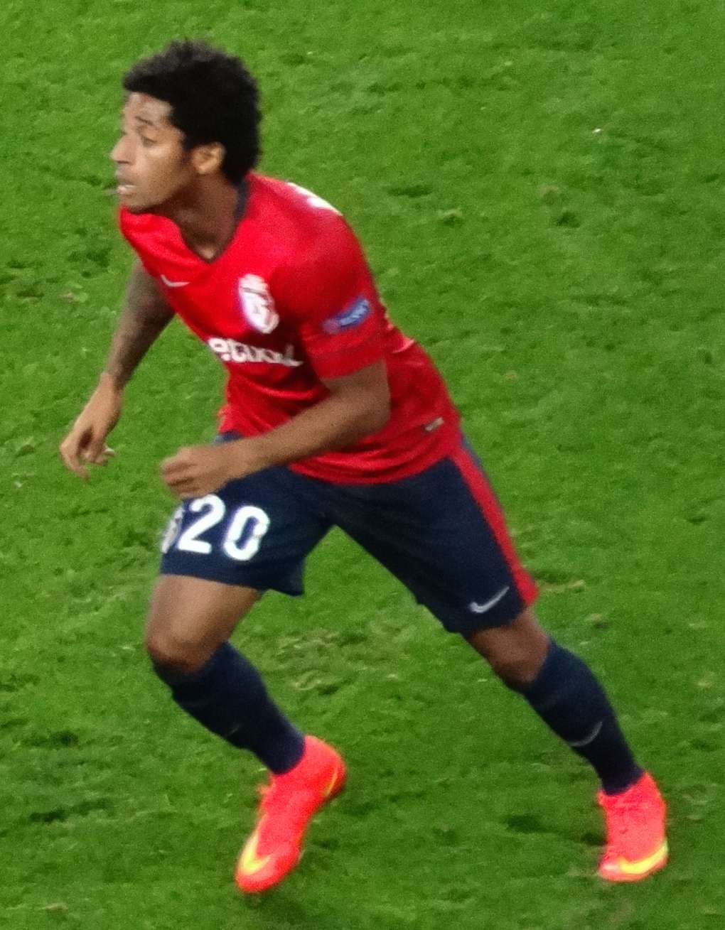 Ryan Mendes en su etapa en el Lille de Francia