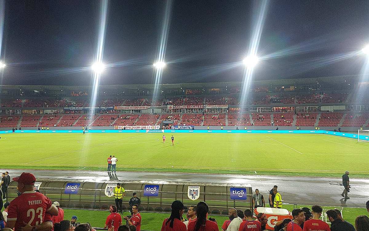 Vista del estadio Rommel Fernández en Ciudad de Panamá
