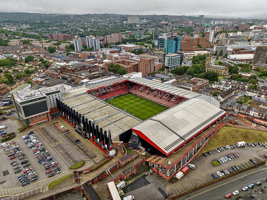 Estadio Bramall Lane de Sheffield, casa del Sheffield United
