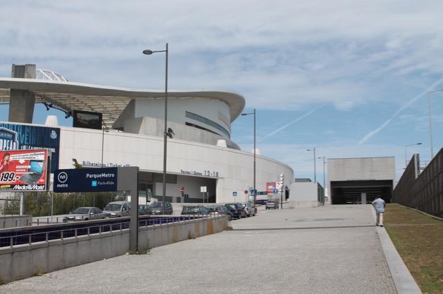 Exterior del Estádio do Dragão, la casa del Porto en Portugal