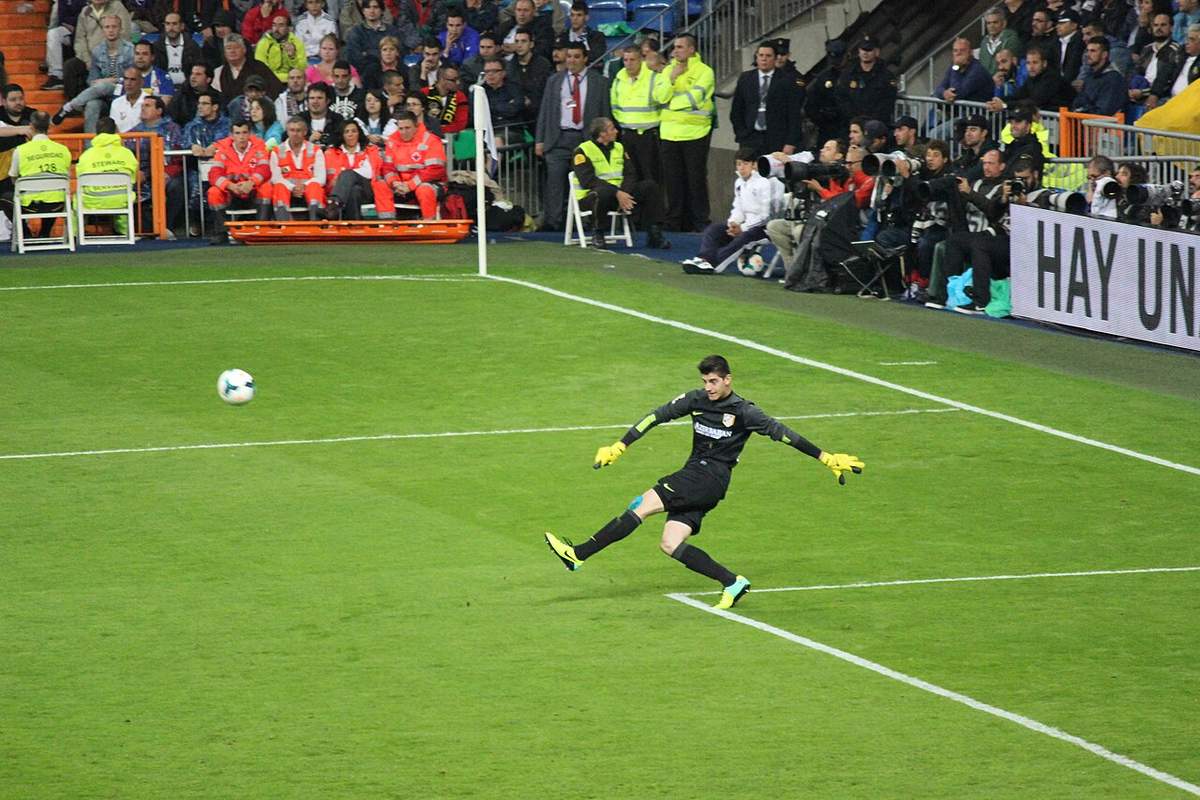 Partido entre Real Madrid y Atlético de Madrid en septiembre de 2013
