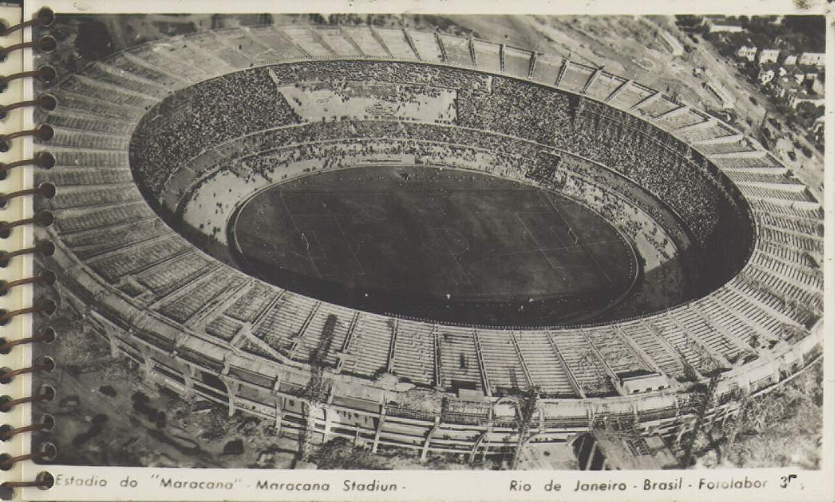 Vista del Estadio Maracaná en Río de Janeiro, Brasil
