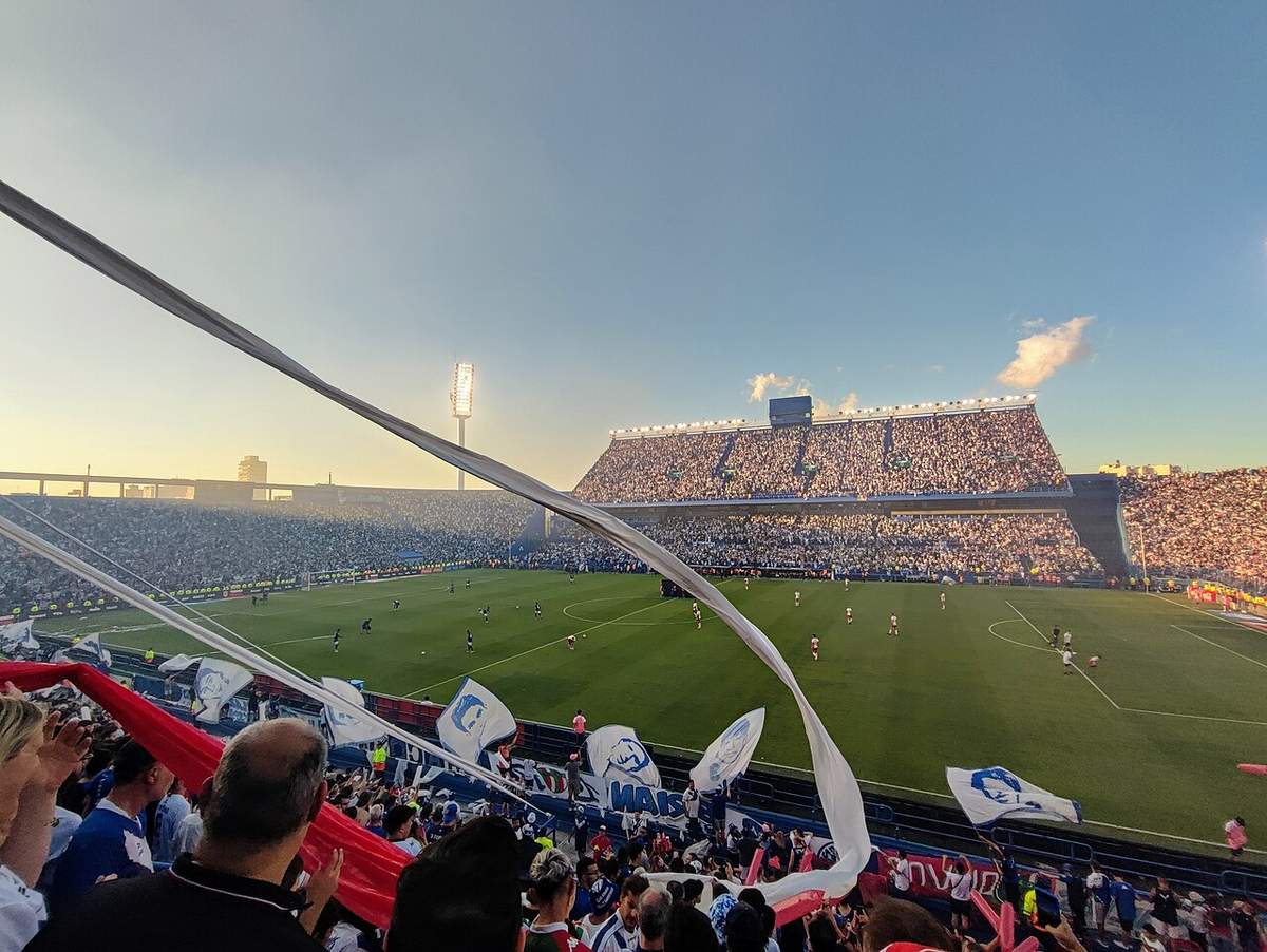 Vista del estadio José Amalfitani de Vélez Sarsfield en 2024