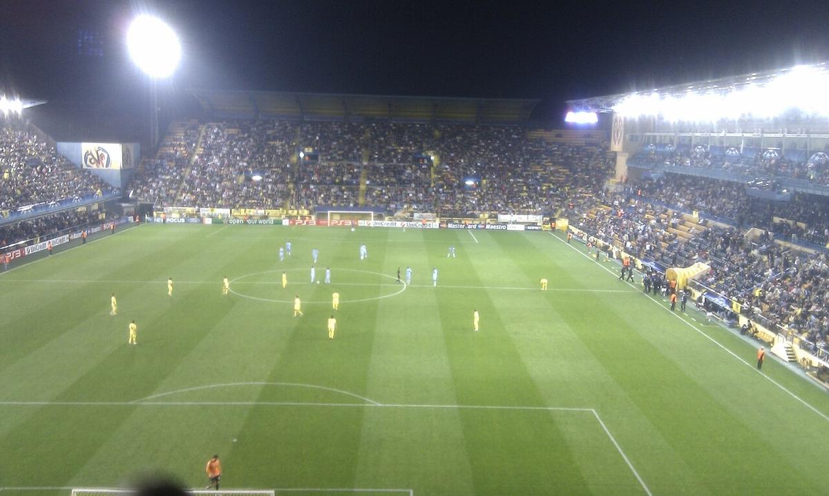 El Estadio de la Cerámica de Villarreal durante un partido, en una foto de archivo