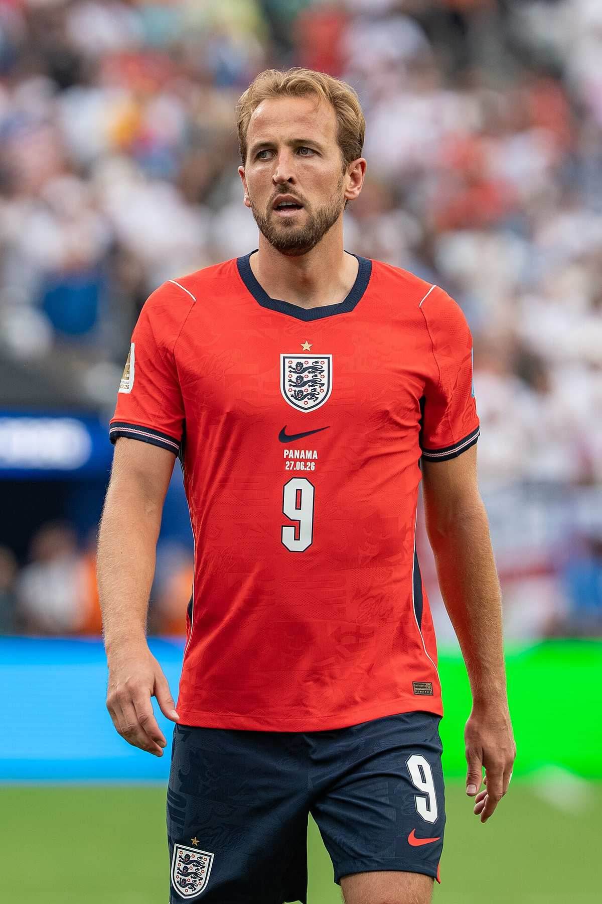 Harry Kane con la camiseta de Inglaterra durante el Mundial 2026