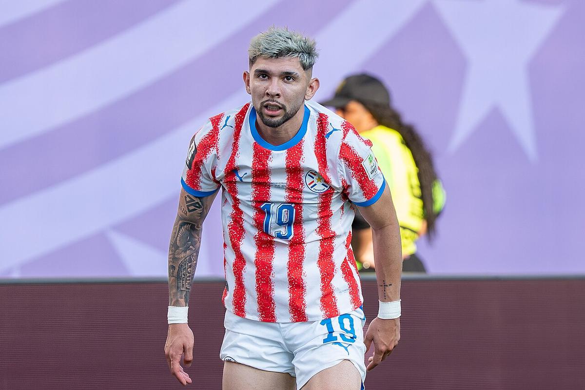 Julio Enciso, autor del gol de Paraguay ante Alemania en el Mundial 2026