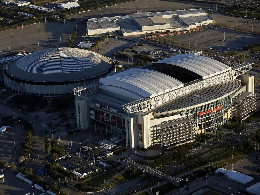 Vista del NRG Stadium de Houston, sede del partido