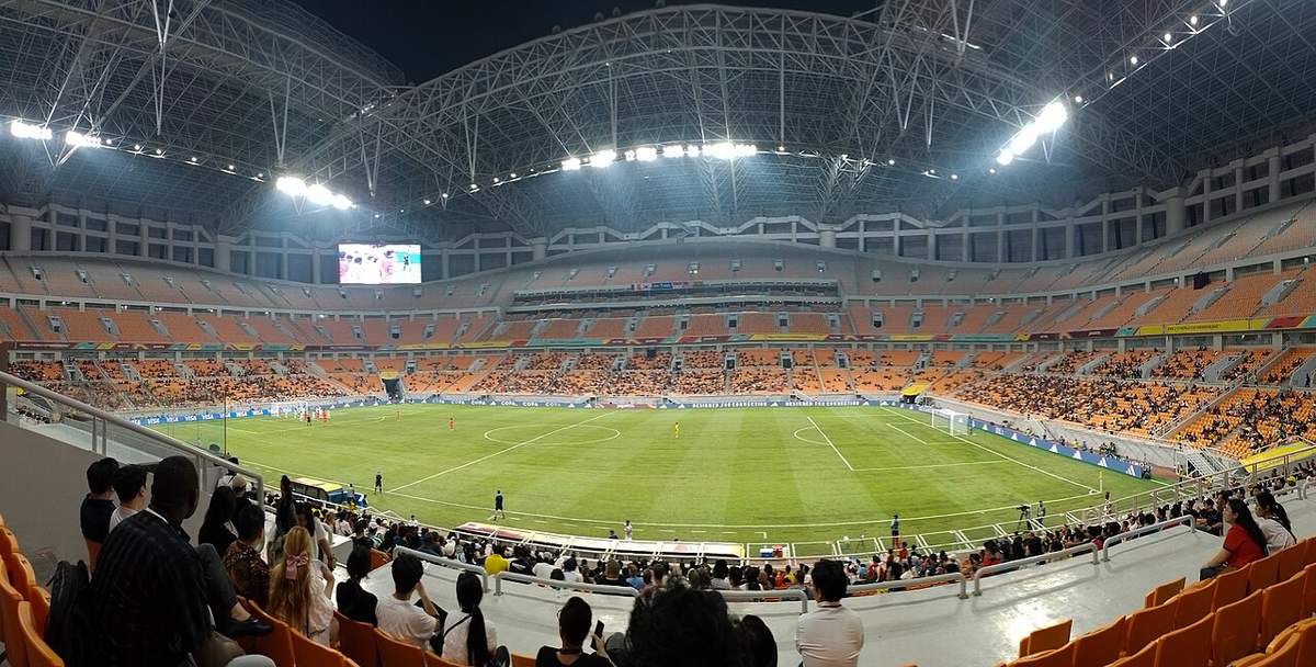 Interior Jakarta International Stadium, Jakarta