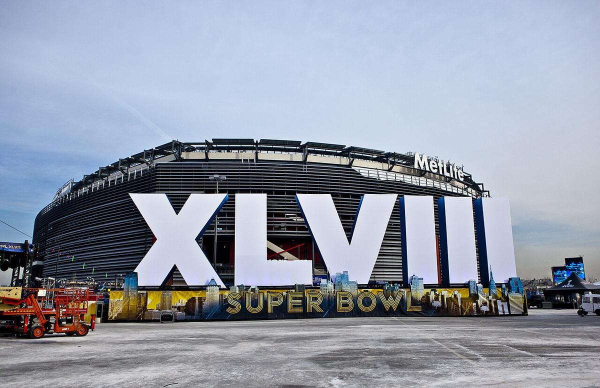 Exterior del MetLife Stadium, sede de la final del Mundial 2026