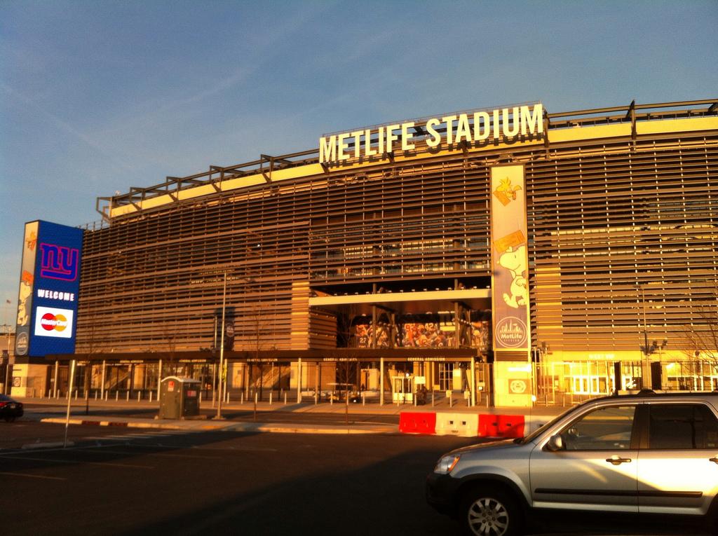 Exterior del MetLife Stadium, sede de la final del Mundial 2026