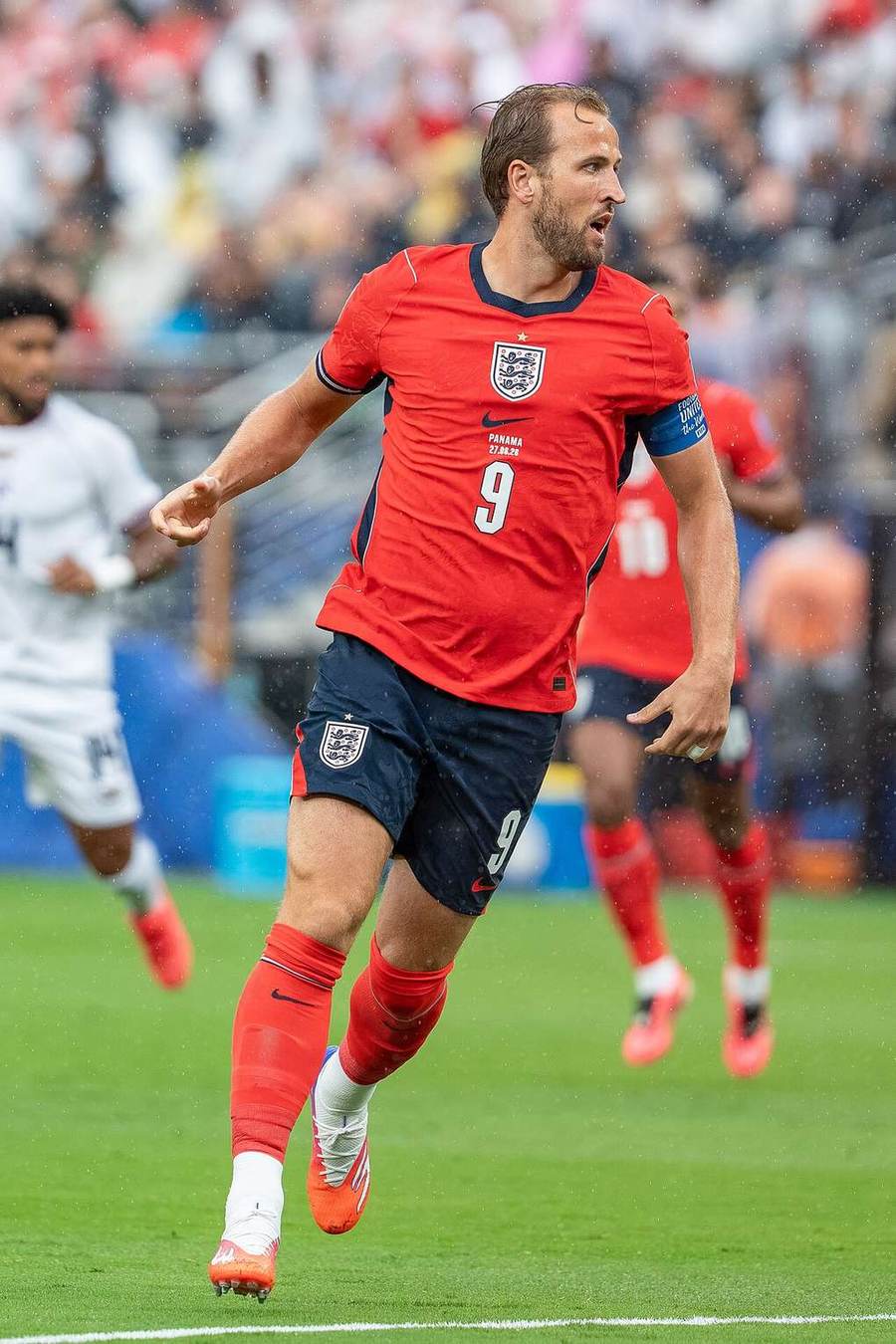 Harry Kane in an England shirt during the match against Panama in June 2026