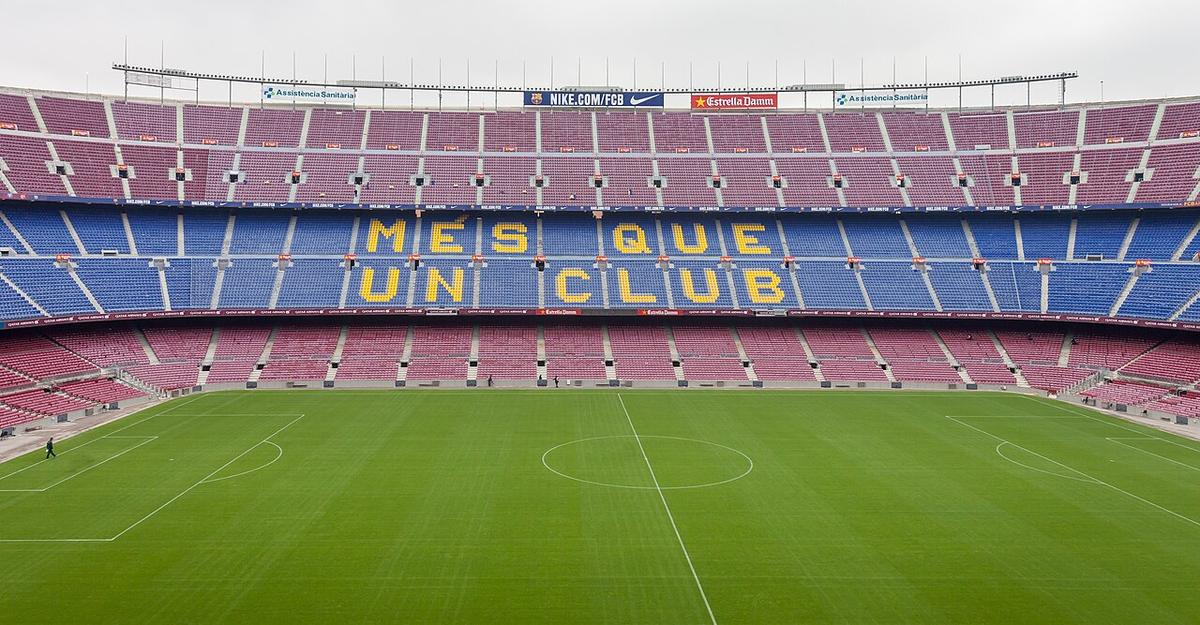 Camp Nou stadium in Barcelona