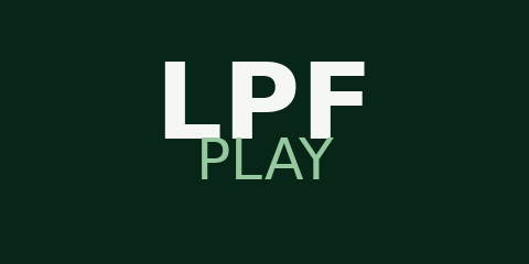 Logo de LPF Play, la plataforma oficial de streaming de la AFA para ver el fútbol de ascenso argentino