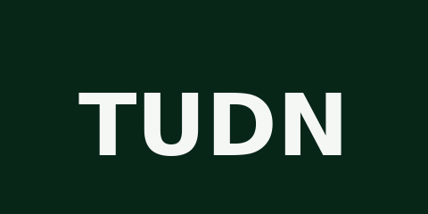 Logo de TUDN, canal deportivo de TelevisaUnivision que transmite la Liga MX en México